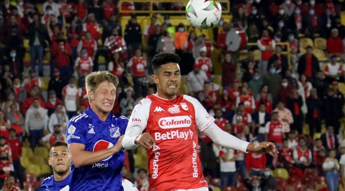 Santa Fe vs Millonarios, fecha 10 de la Liga Betplay