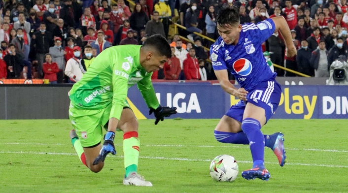 Santa Fe vs Millonarios, fecha 10 de la Liga Betplay