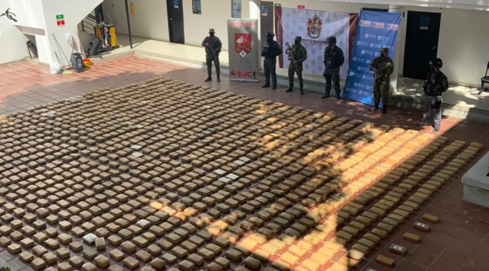 Incautadas cerca de dos toneladas de droga del Clan del Golfo