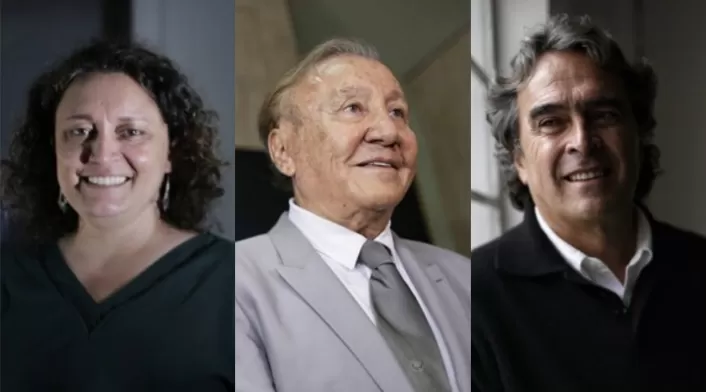 Angélica Lozano, Rodolfo Hernández y Sergio Fajardo Angélica Lozano, Rodolfo Hernández y Sergio Fajardo