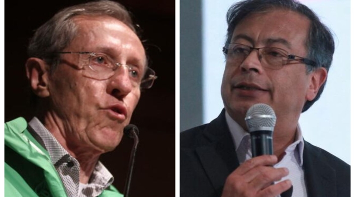 Antonio Navarro Wolff y Gustavo Petro Antonio Navarro Wolff y Gustavo Petro