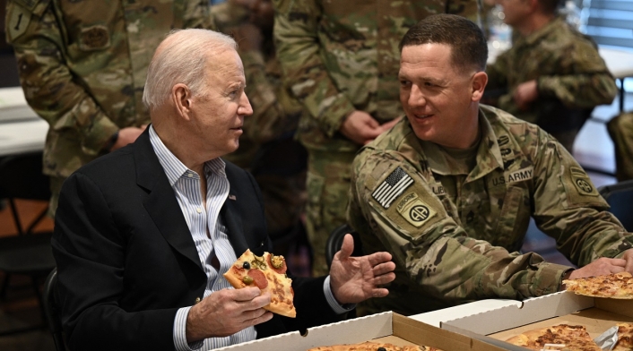 Biden en Polonia