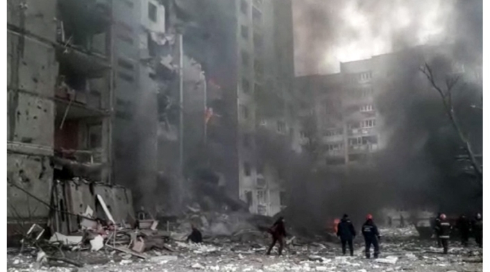 Bombardeo de Rusia Rusia bombardeó zona residencial de Chernigov en Ucrania