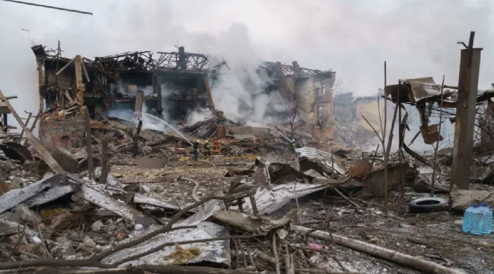 Bombardeos en Ucrania Bombardeos en Ucrania