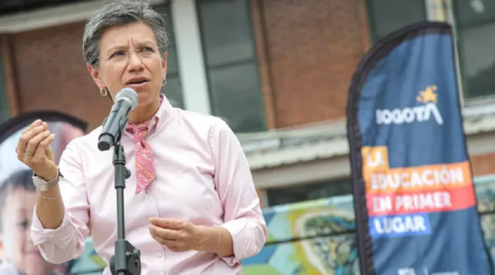 Claudia López, alcaldesa de Bogotá