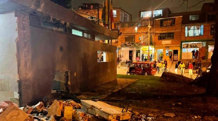 Explosión en el CAI de Arborizadora Alta, Ciudad Bolívar