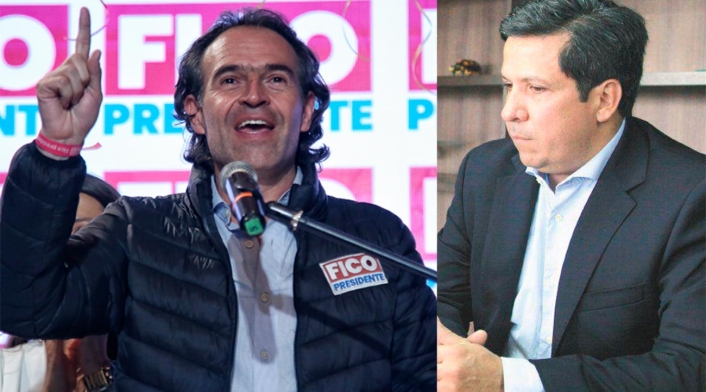 Federico Gutiérrez y su fórmula vicepresidencial Rodrigo Lara Sánchez Federico Gutiérrez y su fórmula vicepresidencial Rodrigo Lara Sánchez