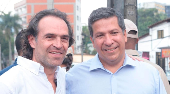 Federico Gutiérrez y su fórmula vicepresidencial, Rodrigo Lara Sánchez. Federico Gutiérrez y su fórmula vicepresidencial, Rodrigo Lara Sánchez.