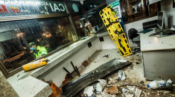 Atentado contra CAI de Arborizadora Alta al sur de Bogotá