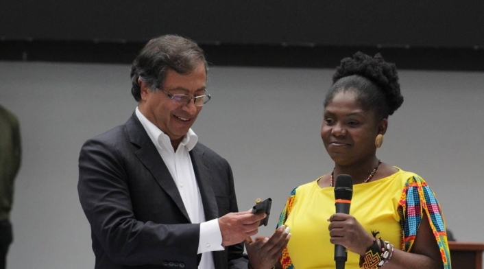Gustavo Petro y Francia Márquez Gustavo Petro y Francia Márquez