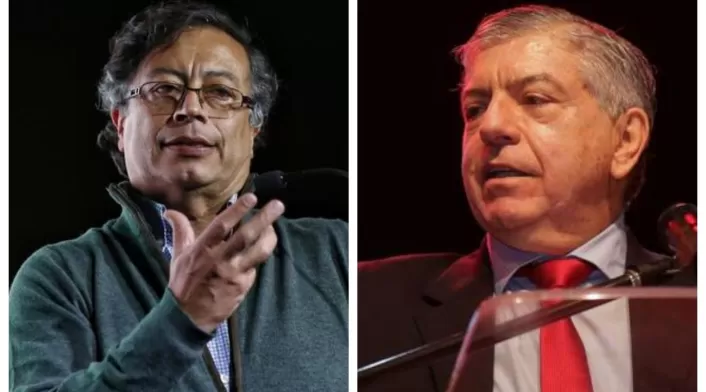 Gustavo Petro y Cesar Gaviria Gustavo Petro y Cesar Gaviria