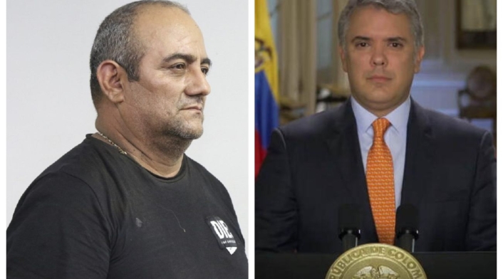 Iván Duque y Otoniel Iván Duque y Otoniel