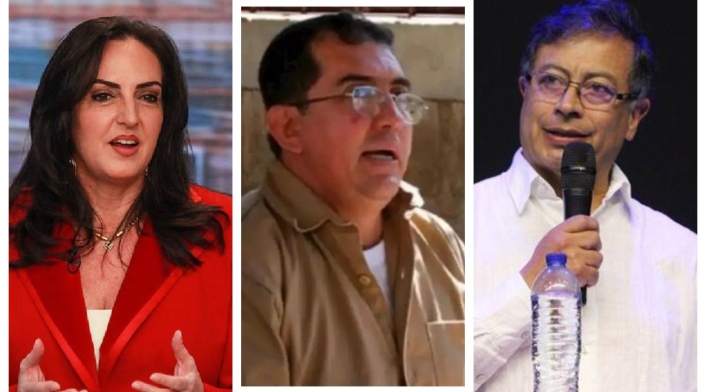 Maria Fernanda Cabal y Gustavo Petro Maria Fernanda Cabal y Gustavo Petro