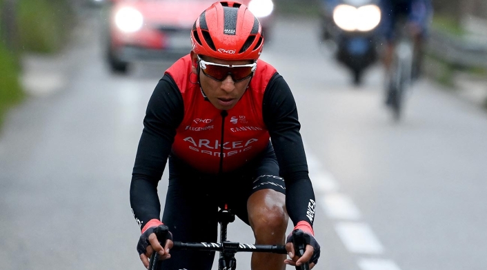Nairo Quintana, pedalista del Arkea Team Nairo Quintana, pedalista del Arkea Team