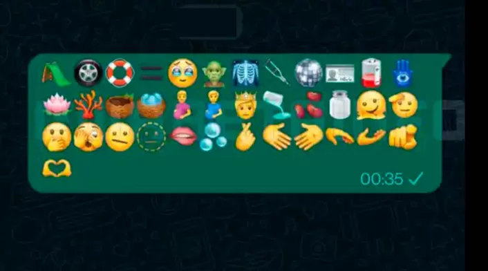 Nuevos emojis de WhatsApp