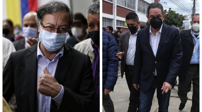 Petro y Vargas Lleras Petro y Vargas Lleras se reunieron tras resultados de elecciones