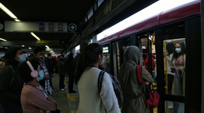 Estaciones de Transmilenio afectadas por protestas en Bogotá