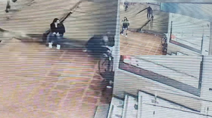 Pareja de ladrones en Bogotá