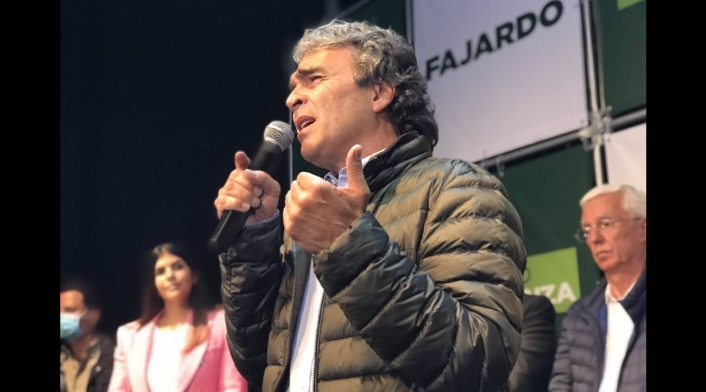 Sergio Fajardo, candidato de coalición Centro Esperanza Sergio Fajardo, candidato de coalición Centro Esperanza