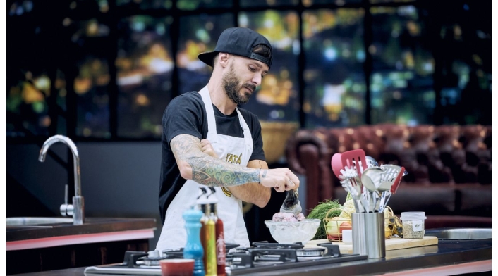 Tatán Mejía en MasterChef Tatán Mejía en MasterChef