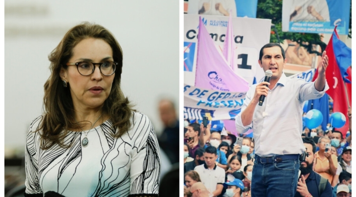 Viviane Morales y David Barguil Viviane Morales apoyaría a David Barguil en la consulta del 13 de marzo