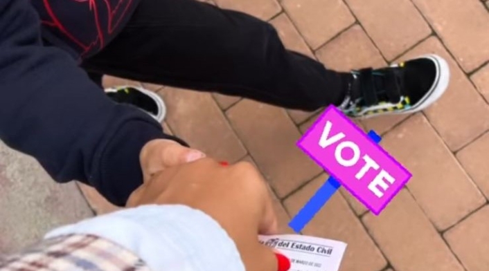 Viña Machado sale a votar