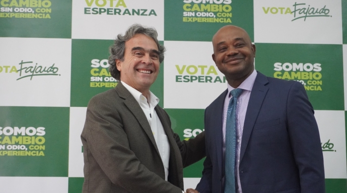 Sergio Fajardo y Luis Gilberto Murillo