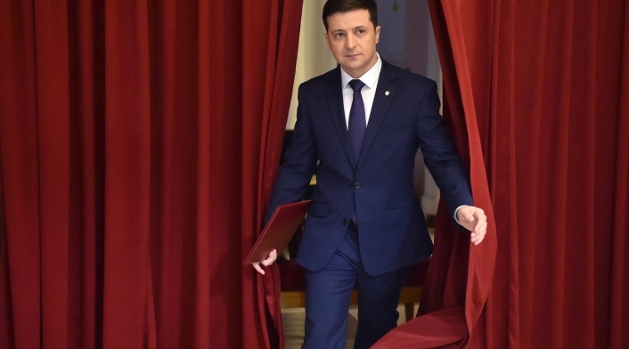 Presidente de Ucrania, Volodímir Zelenski Presidente de Ucrania, Volodímir Zelenski