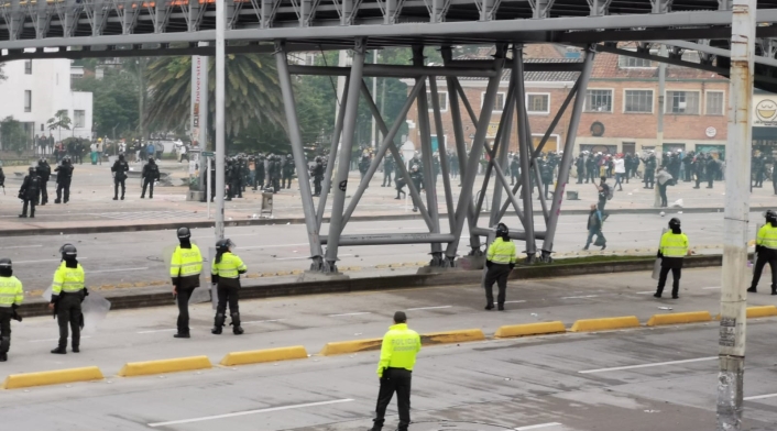 Protestas Bogotá