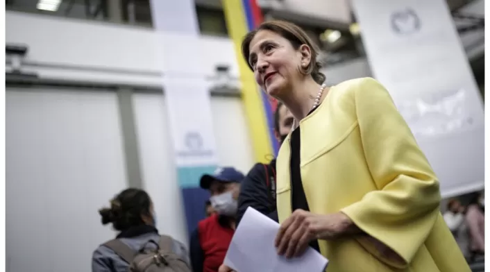 Candidata a la presidencia Ingrid Betancourt