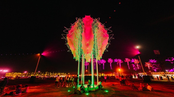 Zona del festival Coachella 2022 Festival Coachella 2022