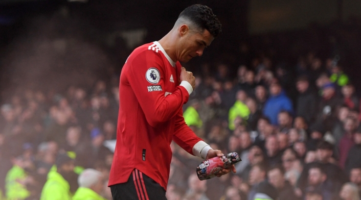 Cristiano Ronaldo Cristiano Ronaldo tras perder con Manchester United
