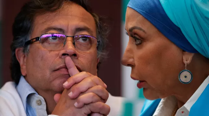 Gustavo Petro y Piedad Córdoba Gustavo Petro y Piedad Córdoba