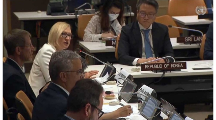 Iván Duque en Comisión de Paz de la ONU Iván Duque en Comisión de Paz de la ONU