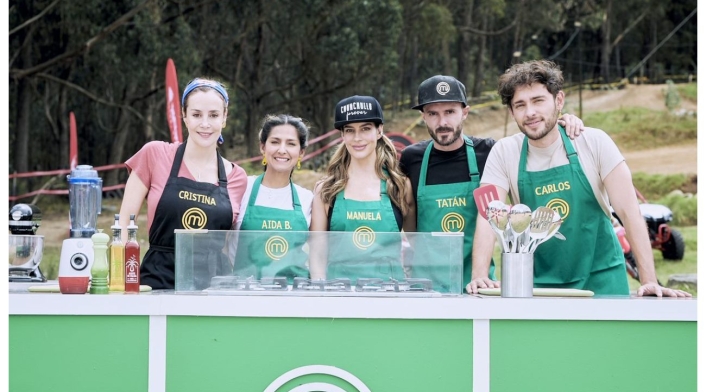 Masterchef y el equipo verde de Carlos Báez Masterchef y el equipo verde de Carlos Báez