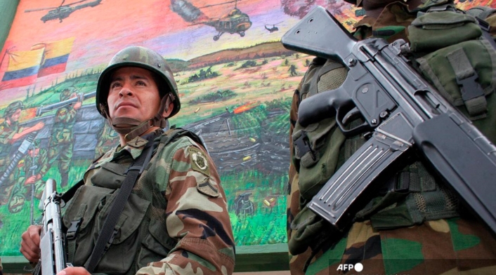 Militares ecuatorianos