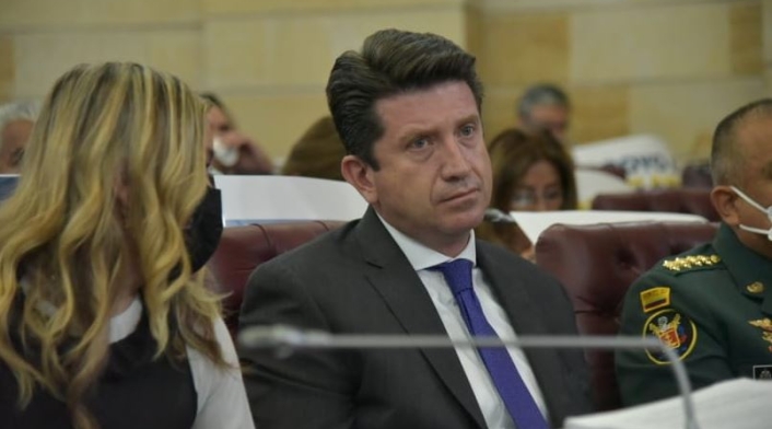 Moción de censura al ministro Diego Molano.