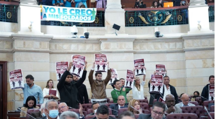 Moción de censura al ministro Diego Molano.