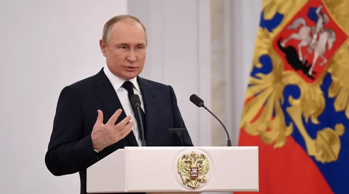 Vladimir Putin, presidente de Rusia
