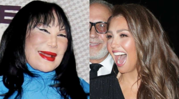 Thalía estaría abusando del bótox y ahora es comparada con Lyn May