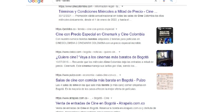 Encuentre relacionados a búsquedas en Google