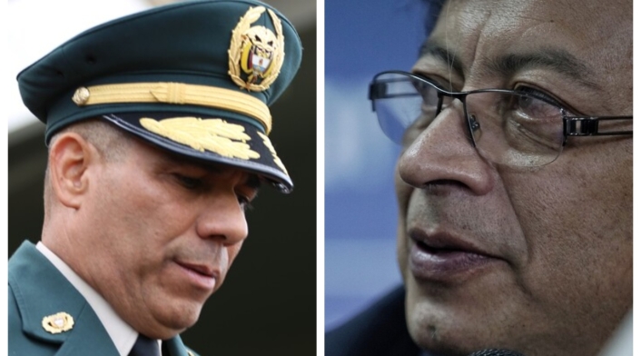 General Zapateiro y Gustavo Petro General Zapateiro y Gustavo Petro están enfrentados