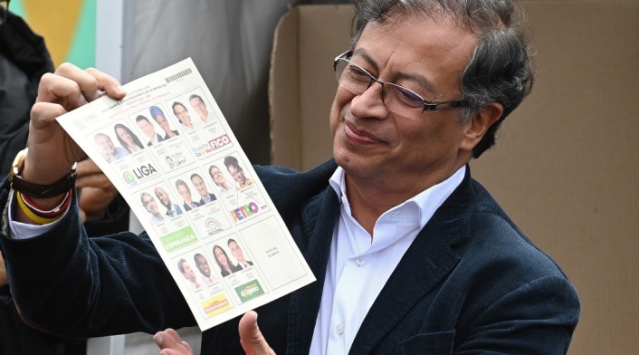 Gustavo Petro, candidato del Pacto Histórico en segunda vuelta