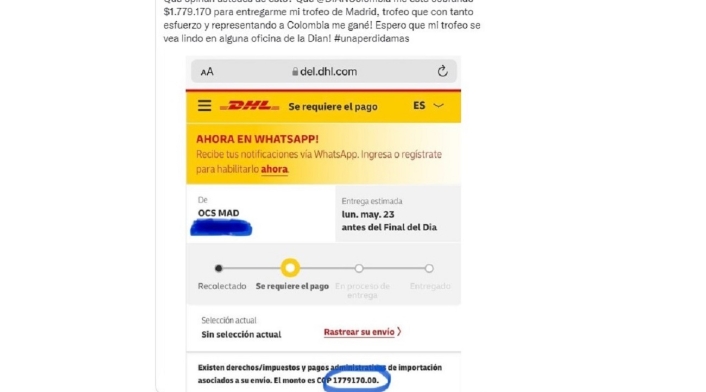 Twitter Juan Sebastián Cabal sobre impuesto