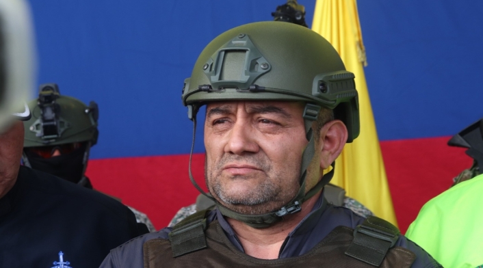 Alias Otoniel Alias Otoniel en el momento en que es extraditado a Estados Unidos