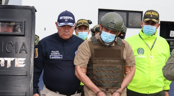 Alias Otoniel Alias Otoniel cuando era extraditado a Estados Unidos