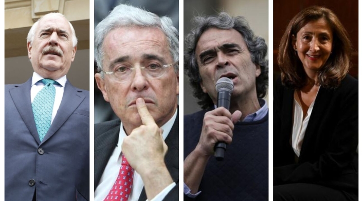 Álvaro Uribe, Pastrana y candidatos presidenciales Álvaro Uribe, Pastrana y candidatos presidenciales
