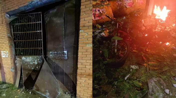 Atentado en Caloto, Cauca Atentado en Caloto, Cauca