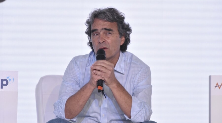 Sergio Fajardo, candidato del Centro Esperanza en la primera vuelta presidencial