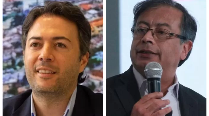 Daniel Quintero y Gustavo Petro Daniel Quintero y Gustavo Petro